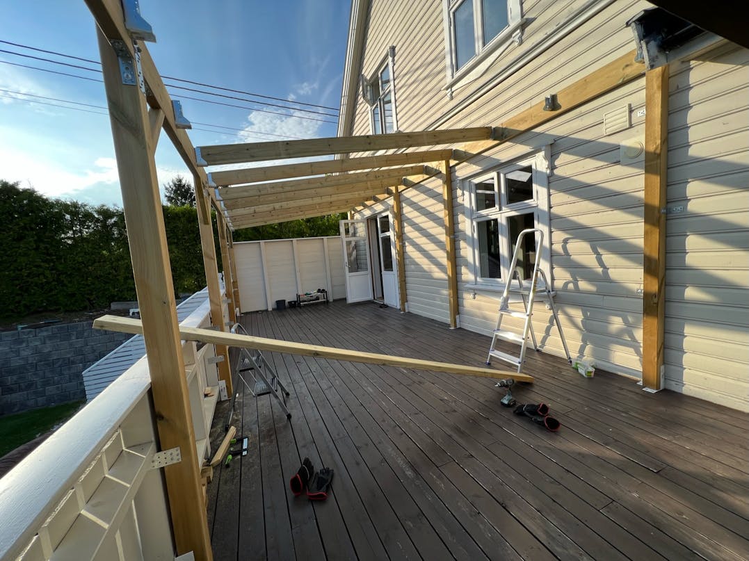 Overdækket terrasse Overdækket terrasse